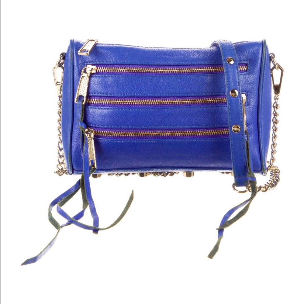 Rebecca Minkoff leather crossbody bag.